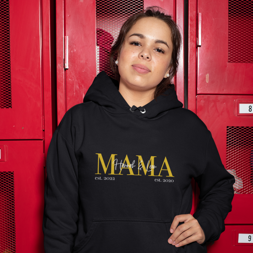 Organic Hoodie - Mama Gold