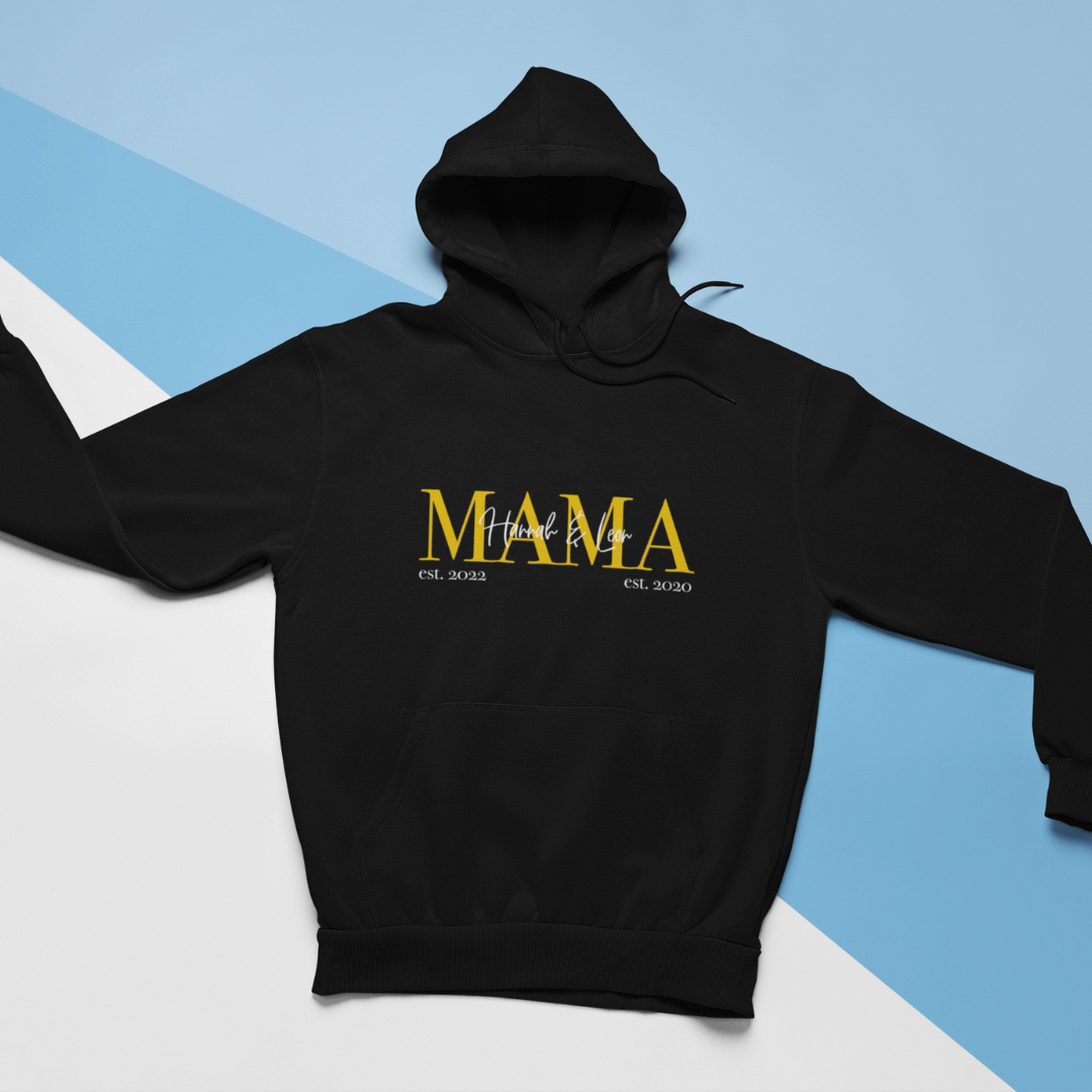 Organic Hoodie - Mama Gold