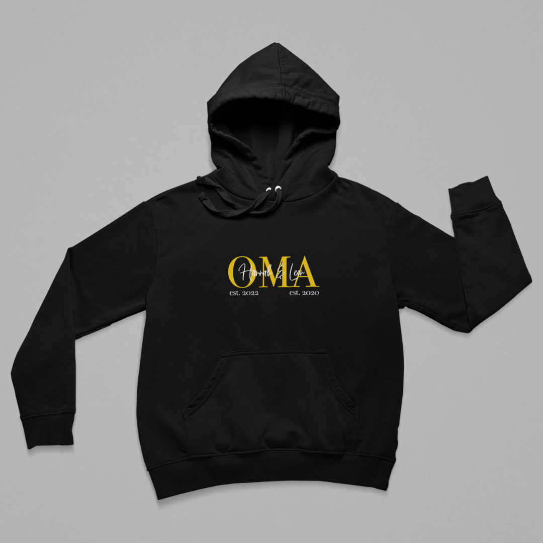 Organic Hoodie - Oma Gold