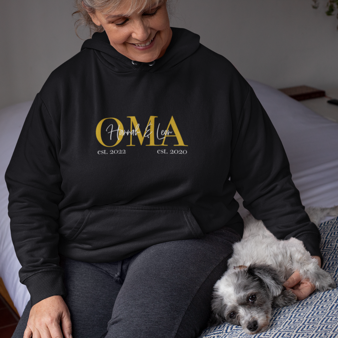 Organic Hoodie - Oma Gold