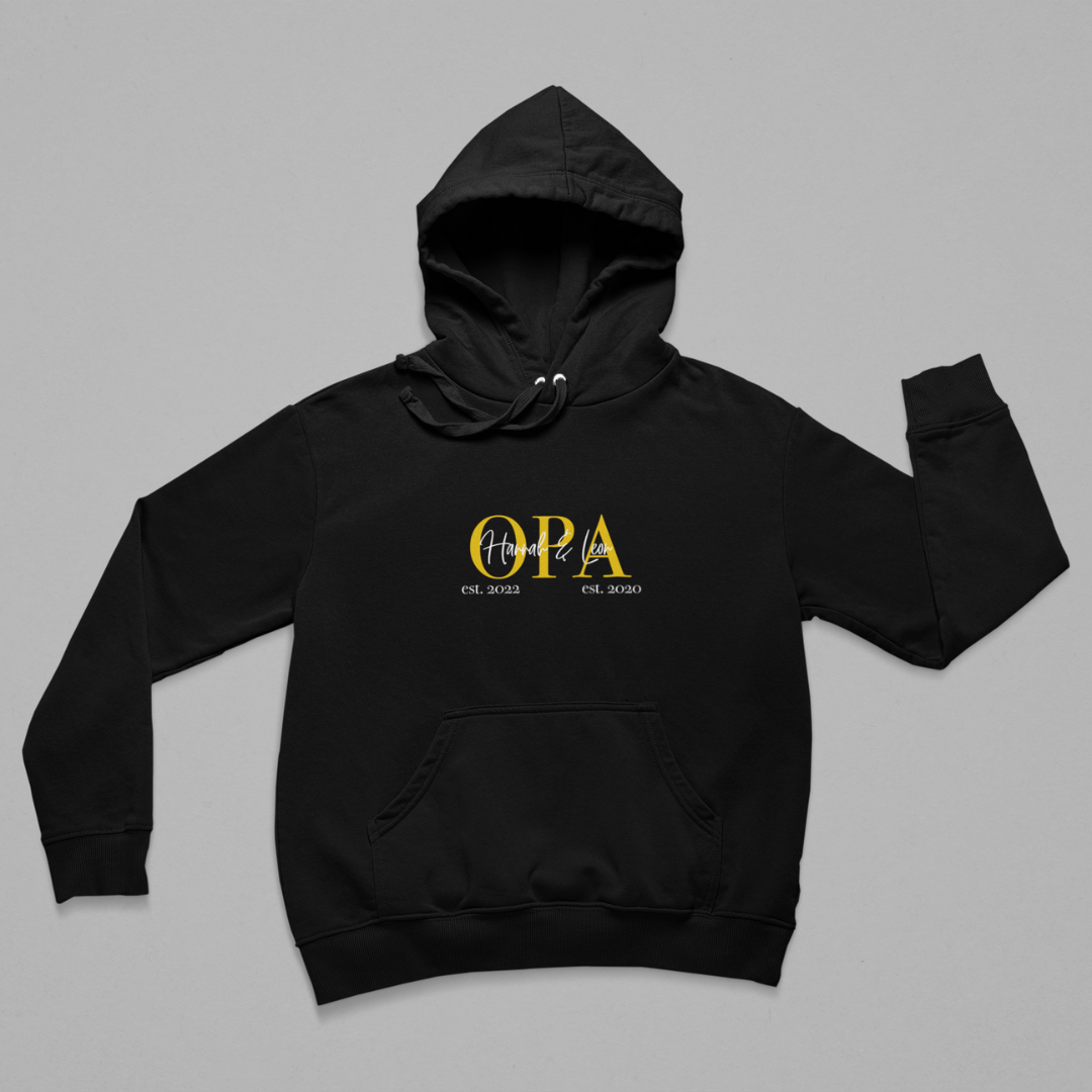 Organic Hoodie - Opa Gold