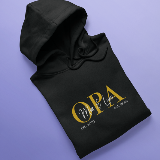 Organic Hoodie - Opa Gold