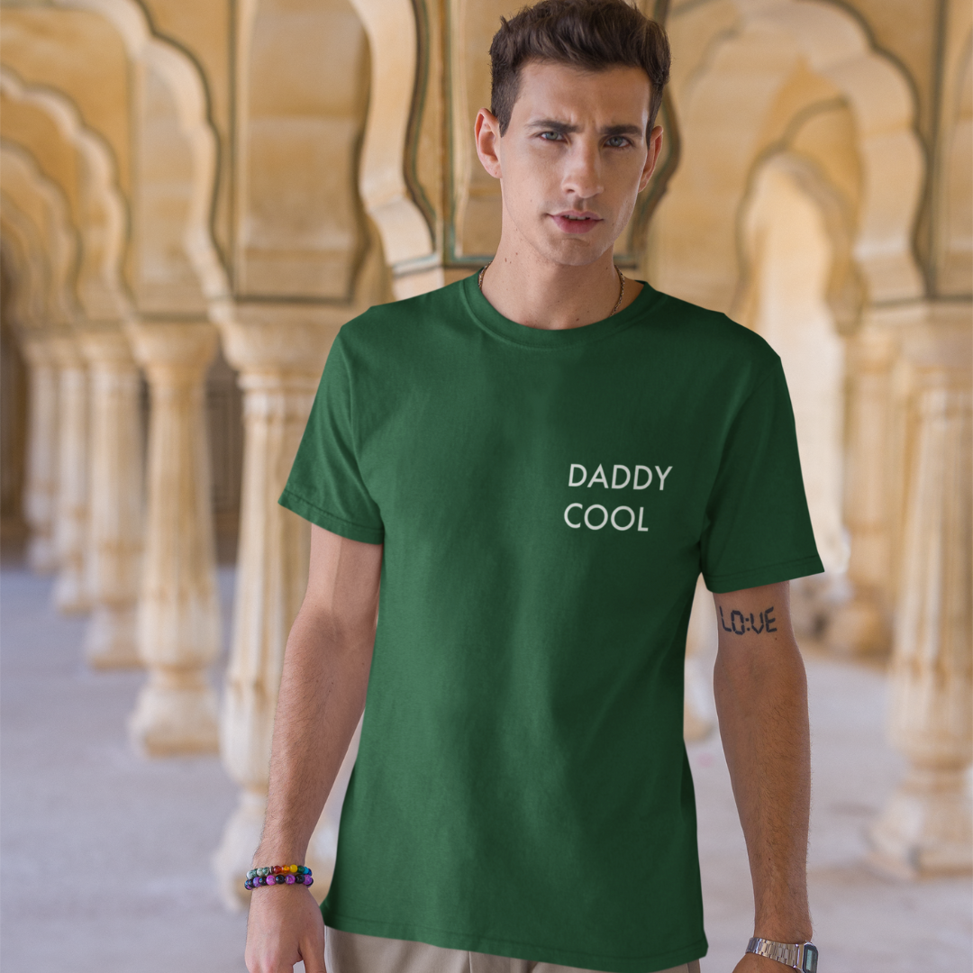 Organic Shirt - Daddy Cool Logo