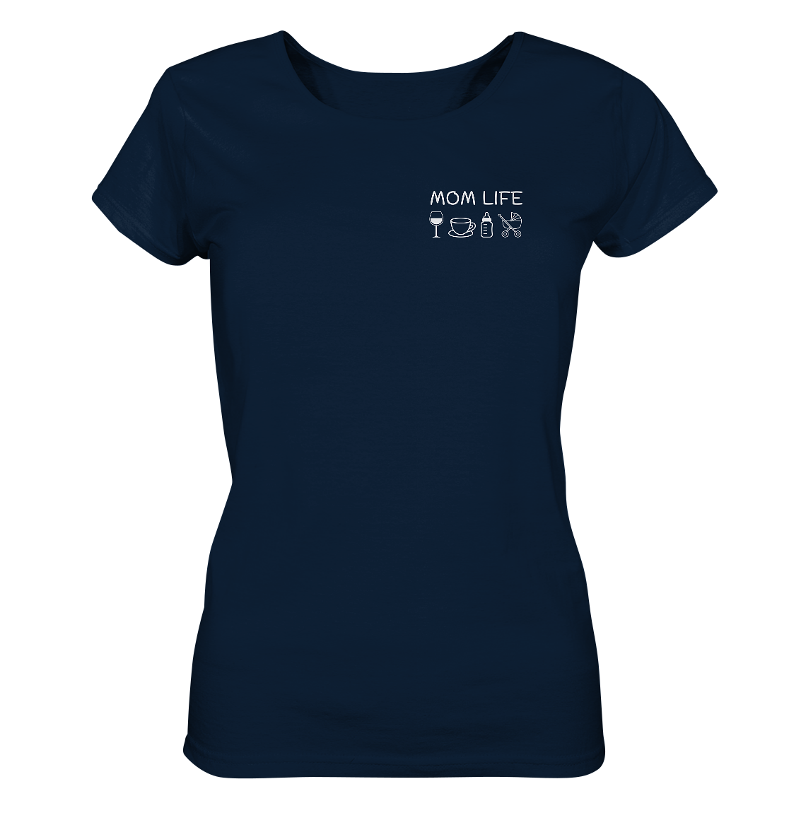 Personalisiertes minimalistisches Mama T-Shirt - Einzigartiges Geschenk für moderne Mütter