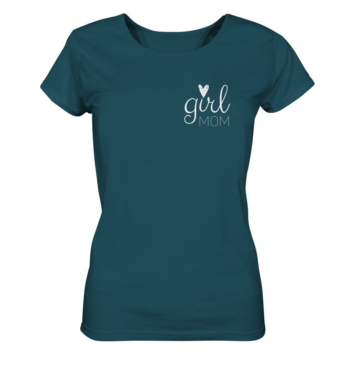 Ein Mama T-Shirt mit minimalistischem Design von ShirtDesire. Personalisierter Druck, hochwertige Materialien. Perfekt für stolze Mütter, die ihren eigenen Stil ausdrücken möchten.