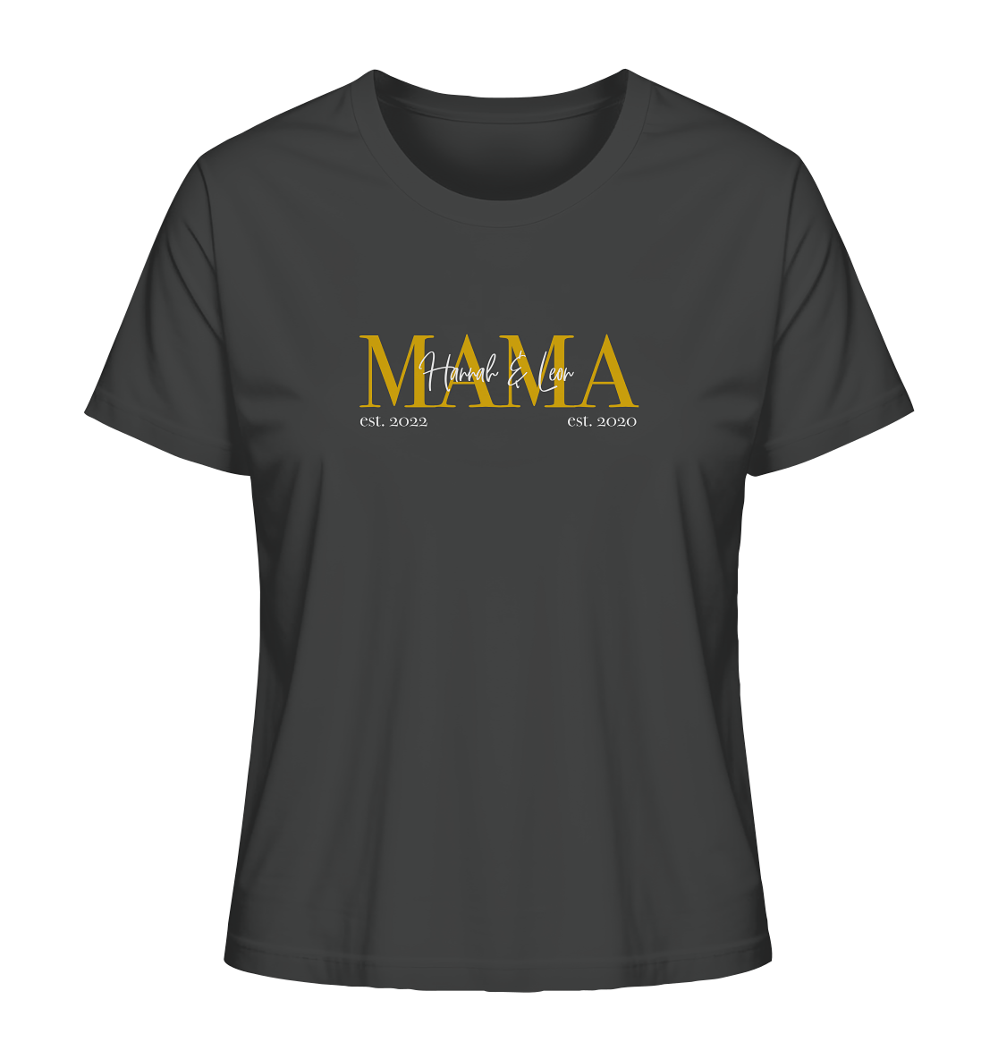 Organic Ladies Shirt- Mama Gold