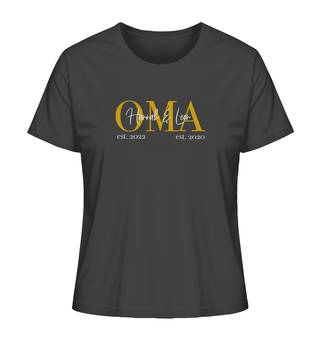 Organic Ladies Shirt- Oma Gold