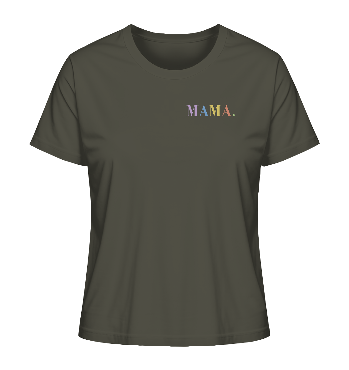 Organic Ladies  Shirt - Mama bunt.