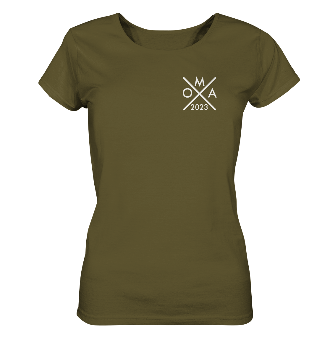 Ladies Organic Shirt - Oma Monogram