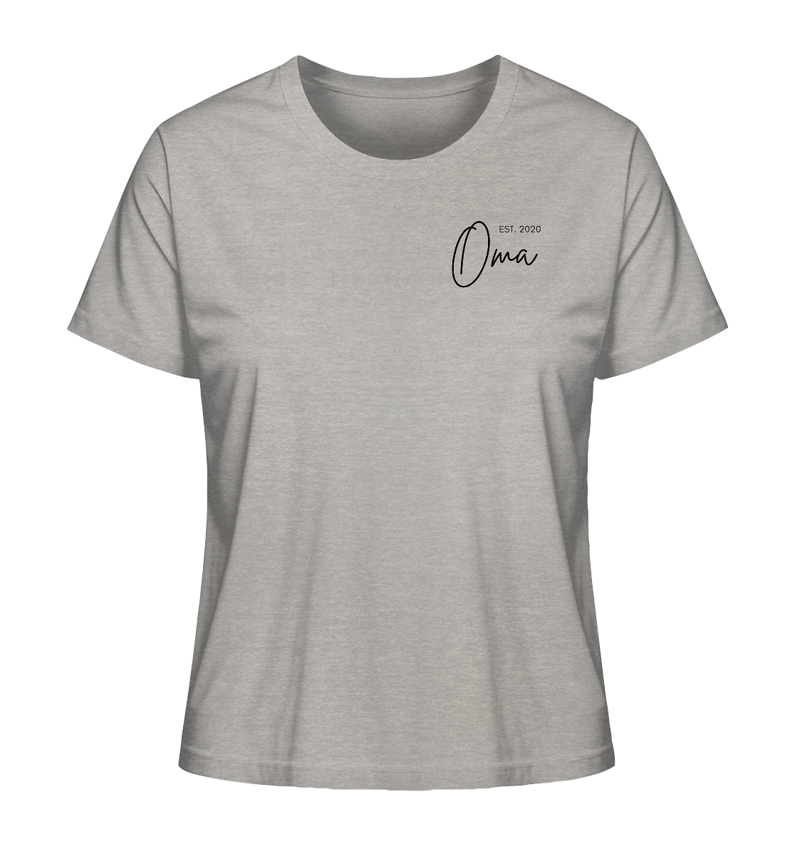 Organic Ladies Shirt - Oma Kursiv