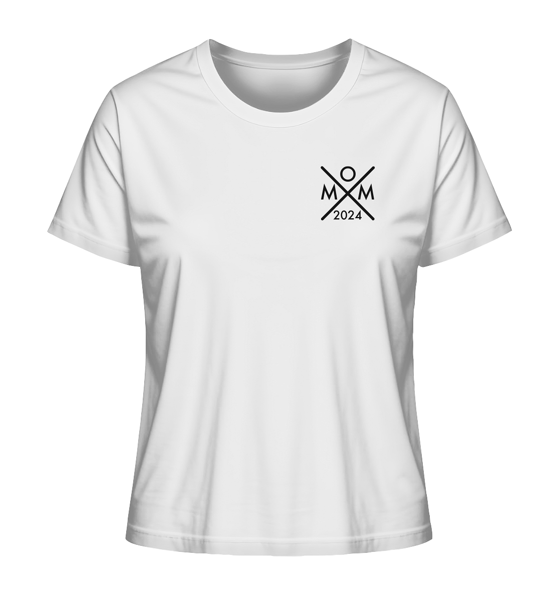 Organic Ladies Shirt - Mom Monogram