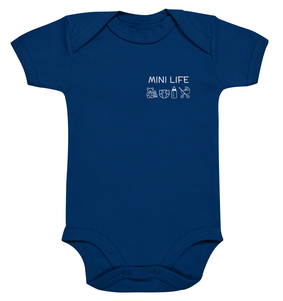 Organic Baby Bodysuite - Mini Life