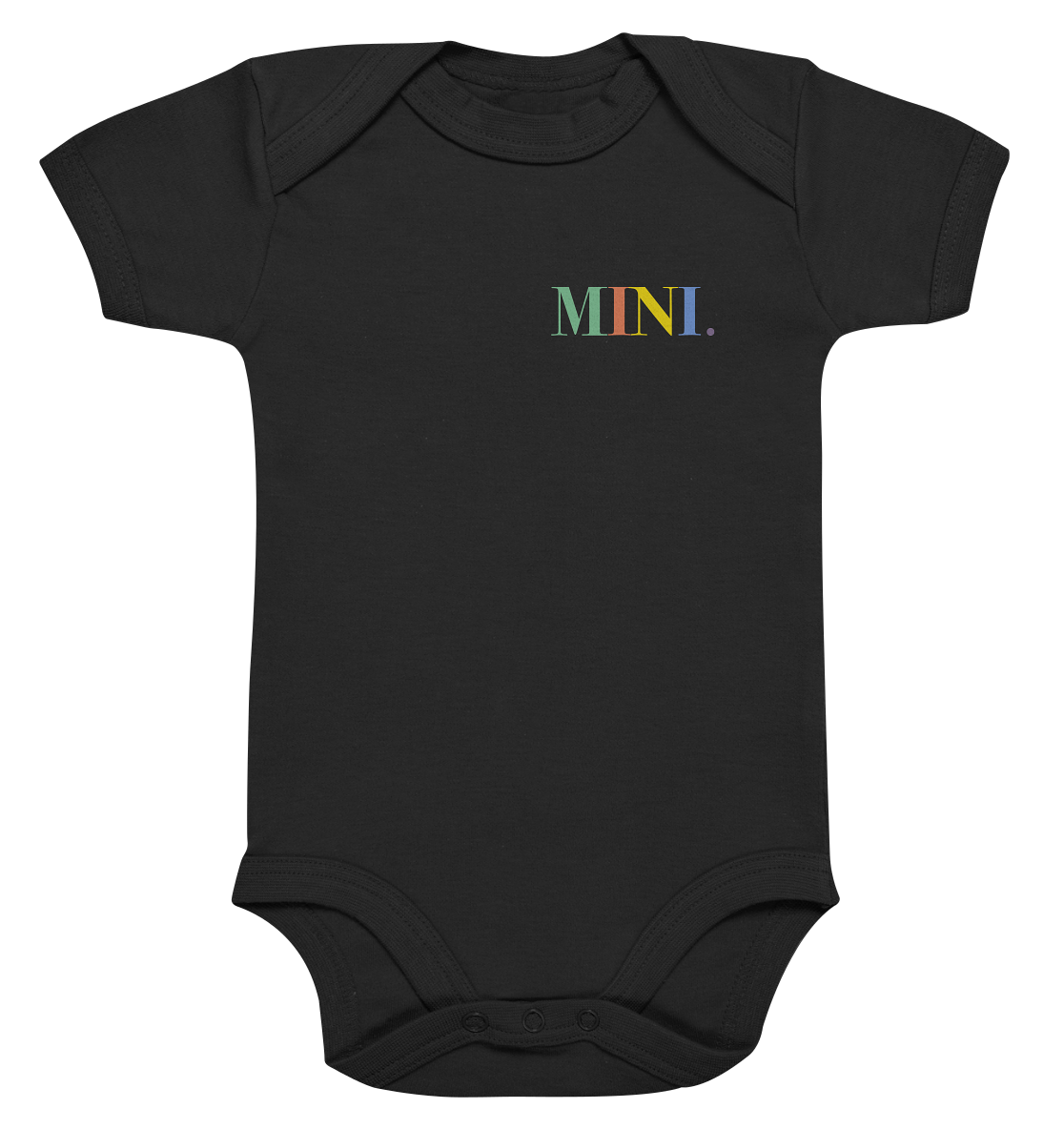 Organic Baby Bodysuite - Mini bunt.