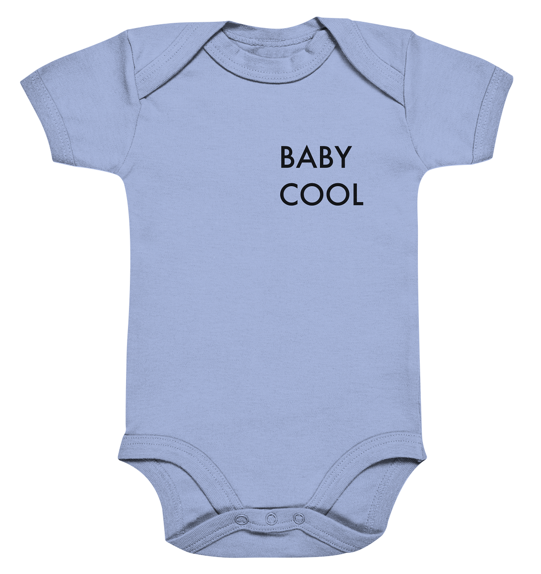 Organic Baby Bodysuite - Baby Cool Logo