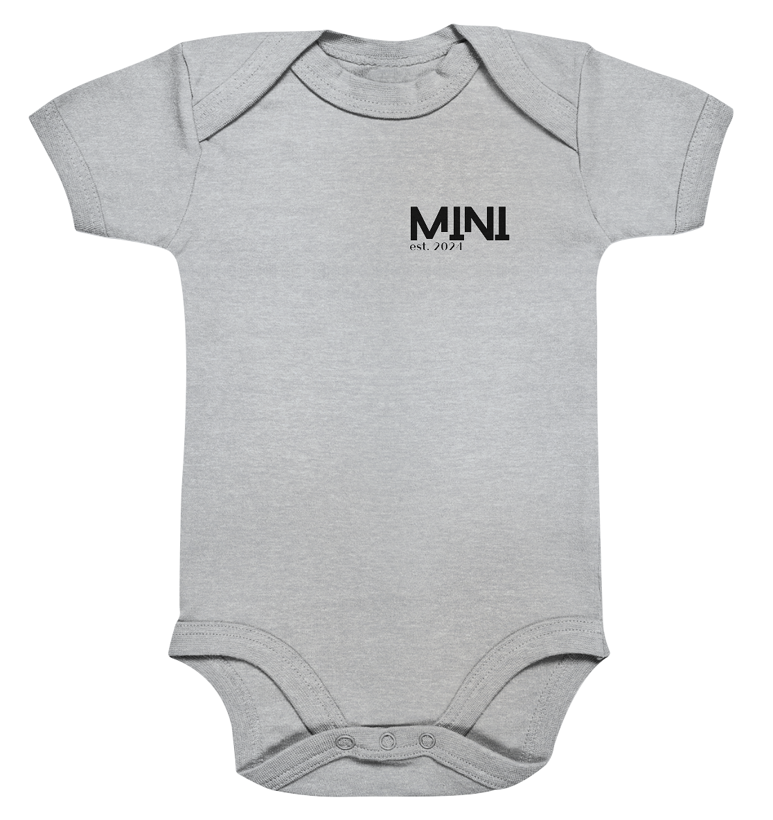 Organic Baby Bodysuite - Mini Logo