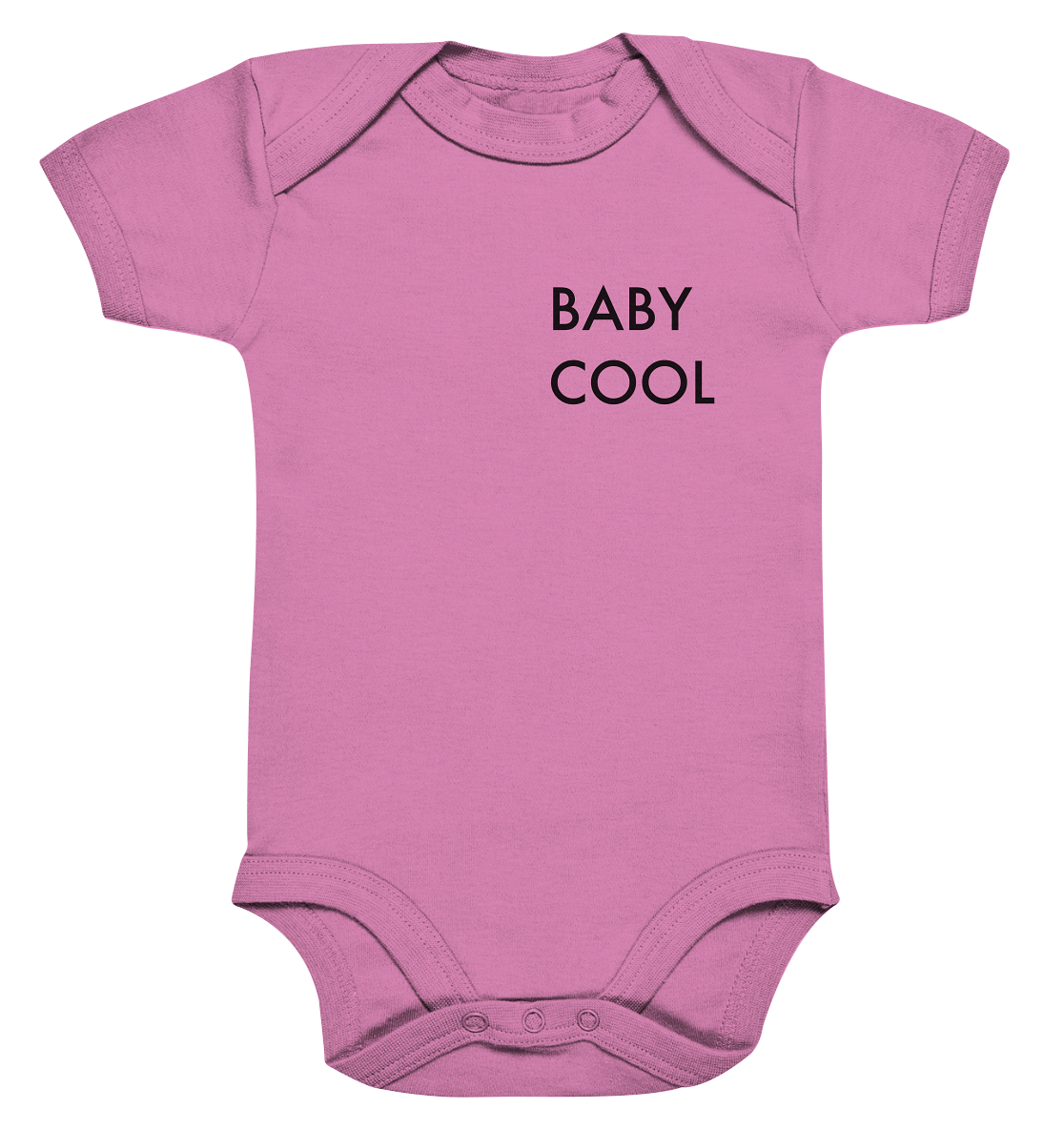 Organic Baby Bodysuite - Baby Cool Logo