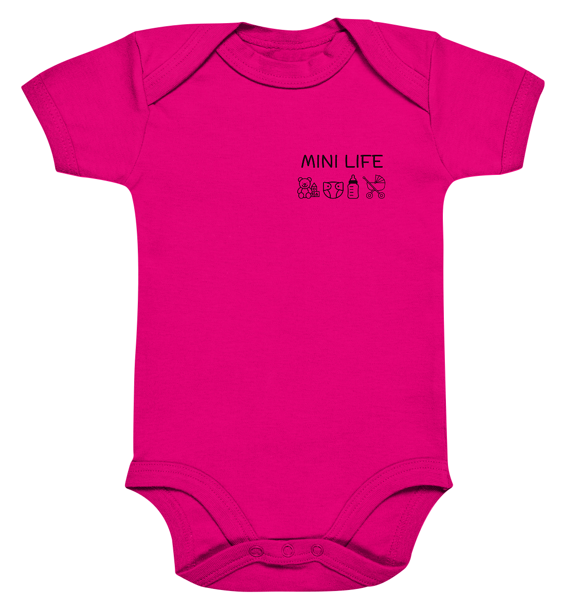 Organic Baby Bodysuite - Mini Life