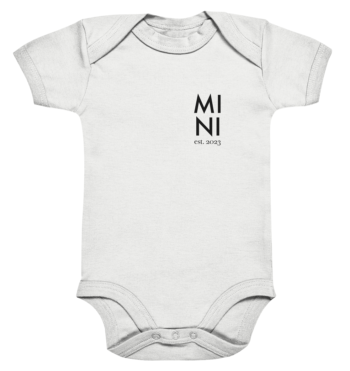 Organic Baby Bodysuite - Mini Logo