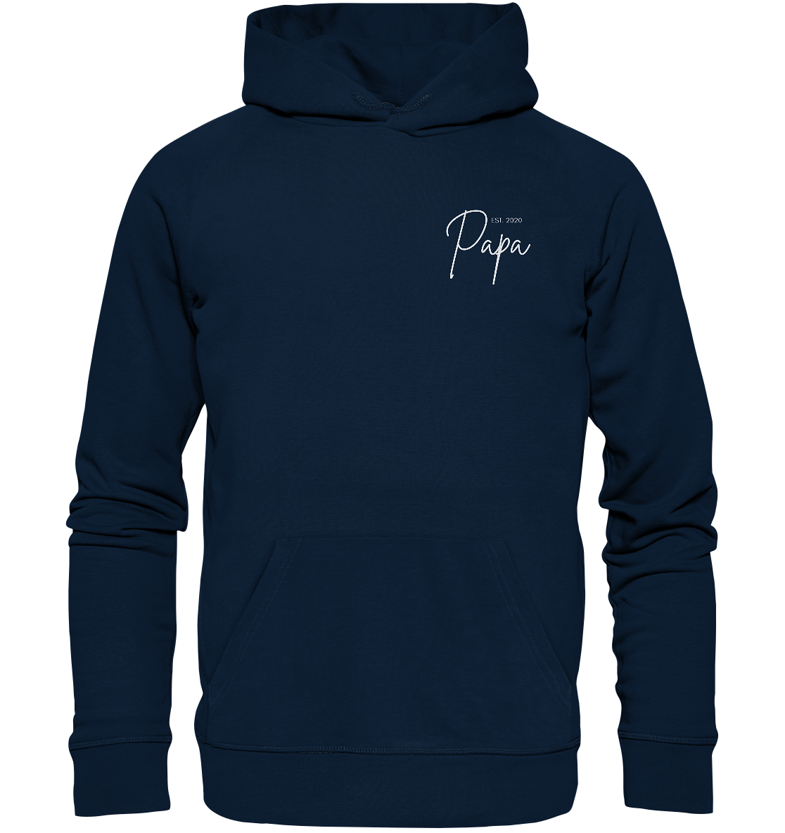 Organic Hoodie - Papa Kursiv