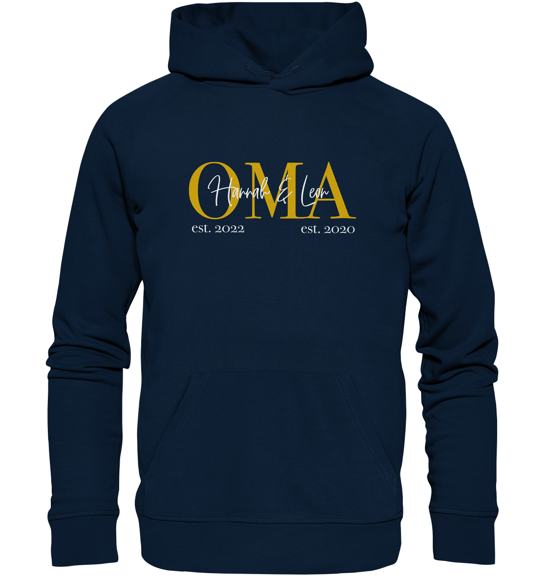 Organic Hoodie - Oma Gold