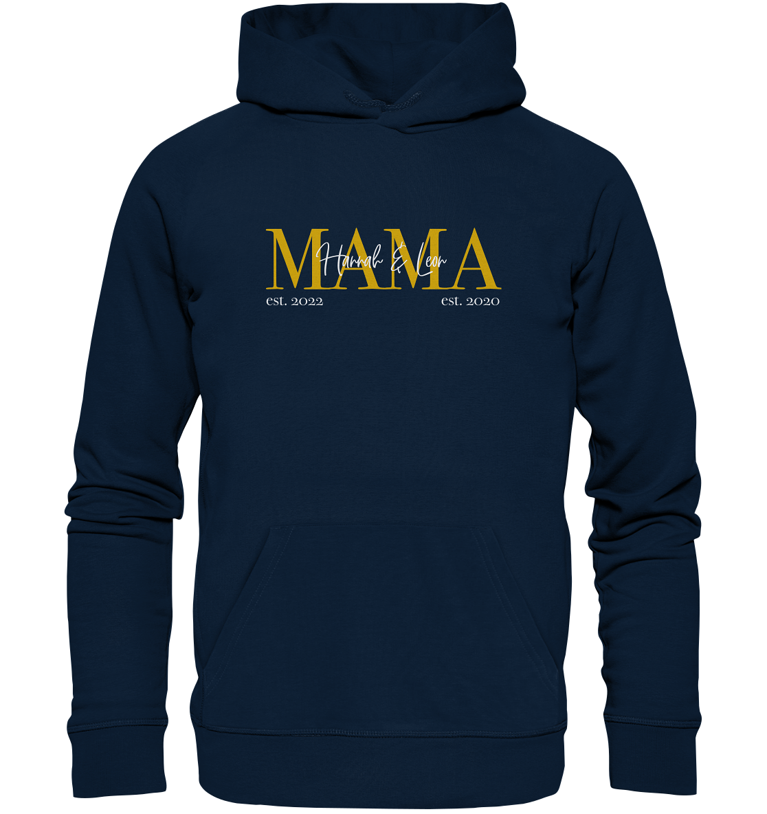 Organic Hoodie - Mama Gold