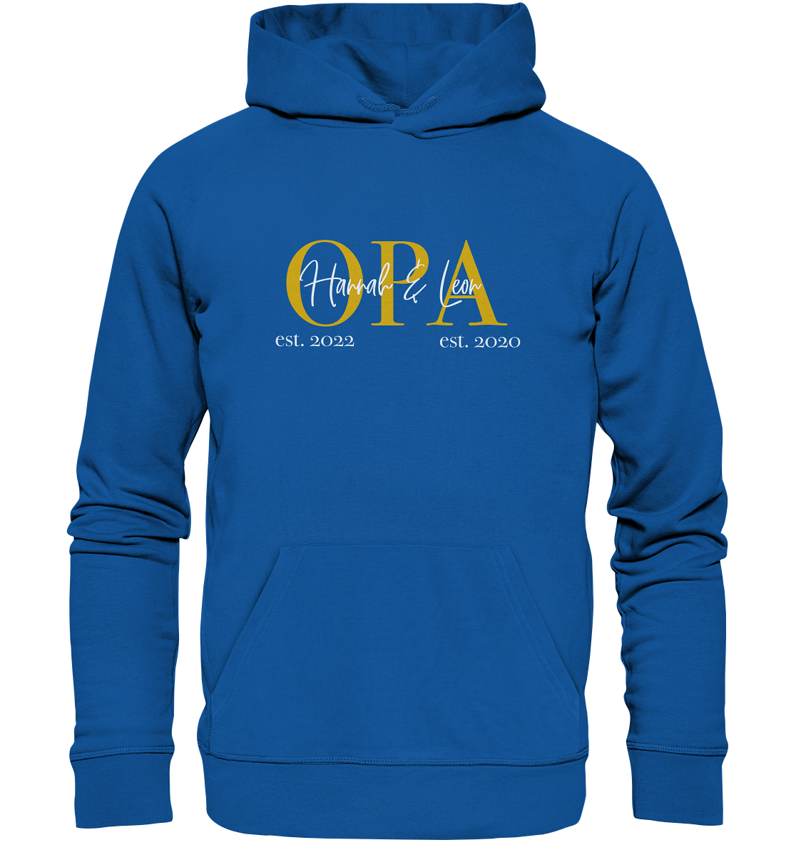 Organic Hoodie - Opa Gold