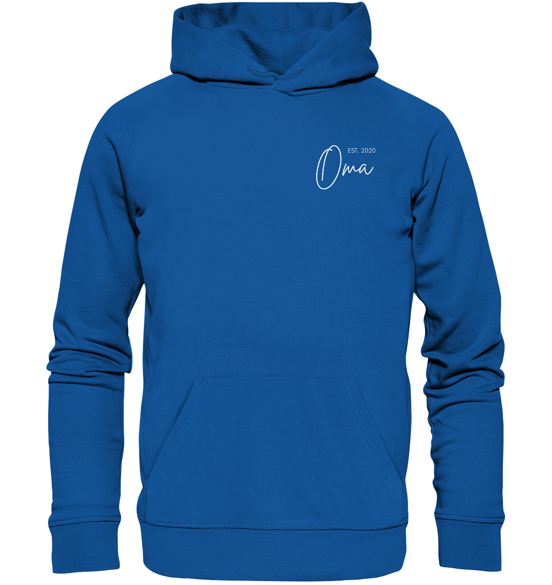 Organic Hoodie - Oma Kursiv