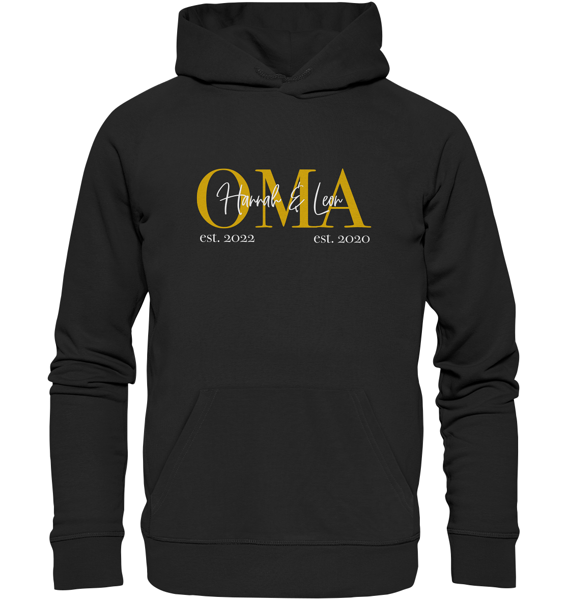 Organic Hoodie - Oma Gold