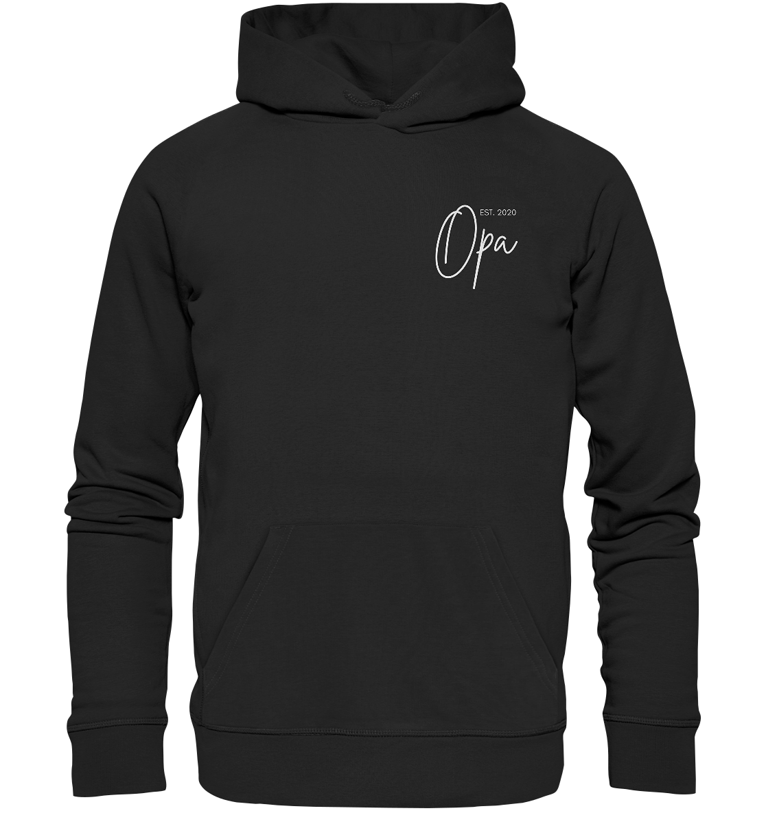 Organic Hoodie - Opa Kursiv