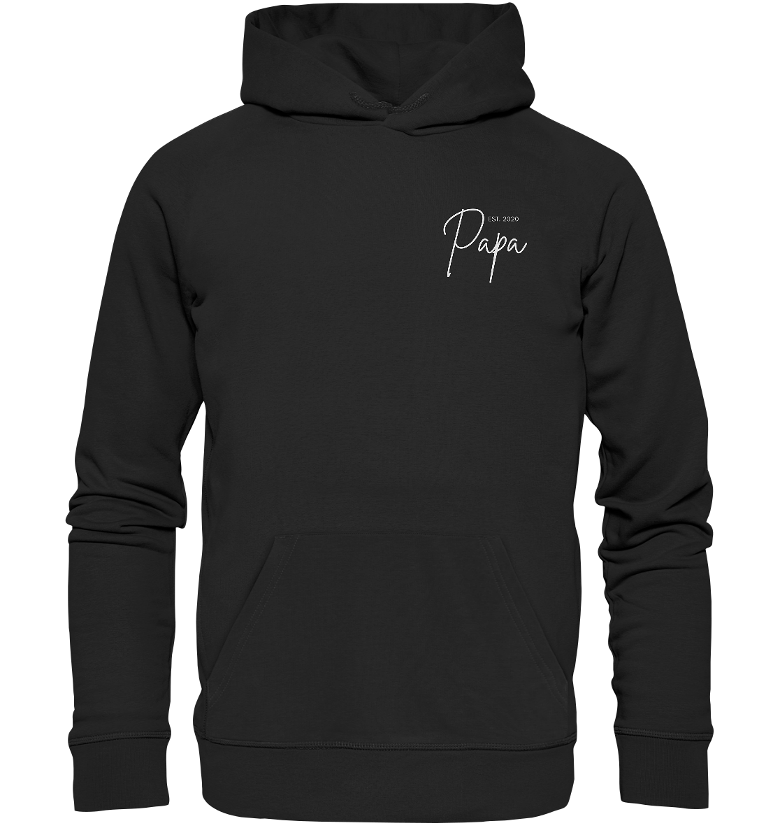 Organic Hoodie - Papa Kursiv