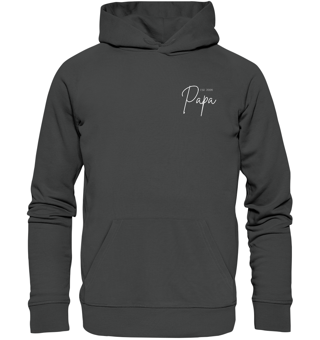 Organic Hoodie - Papa Kursiv