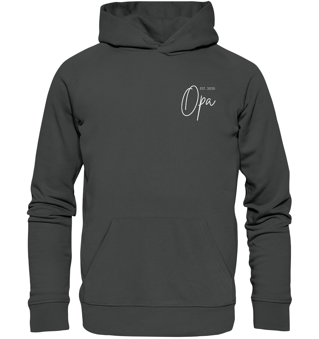 Organic Hoodie - Opa Kursiv