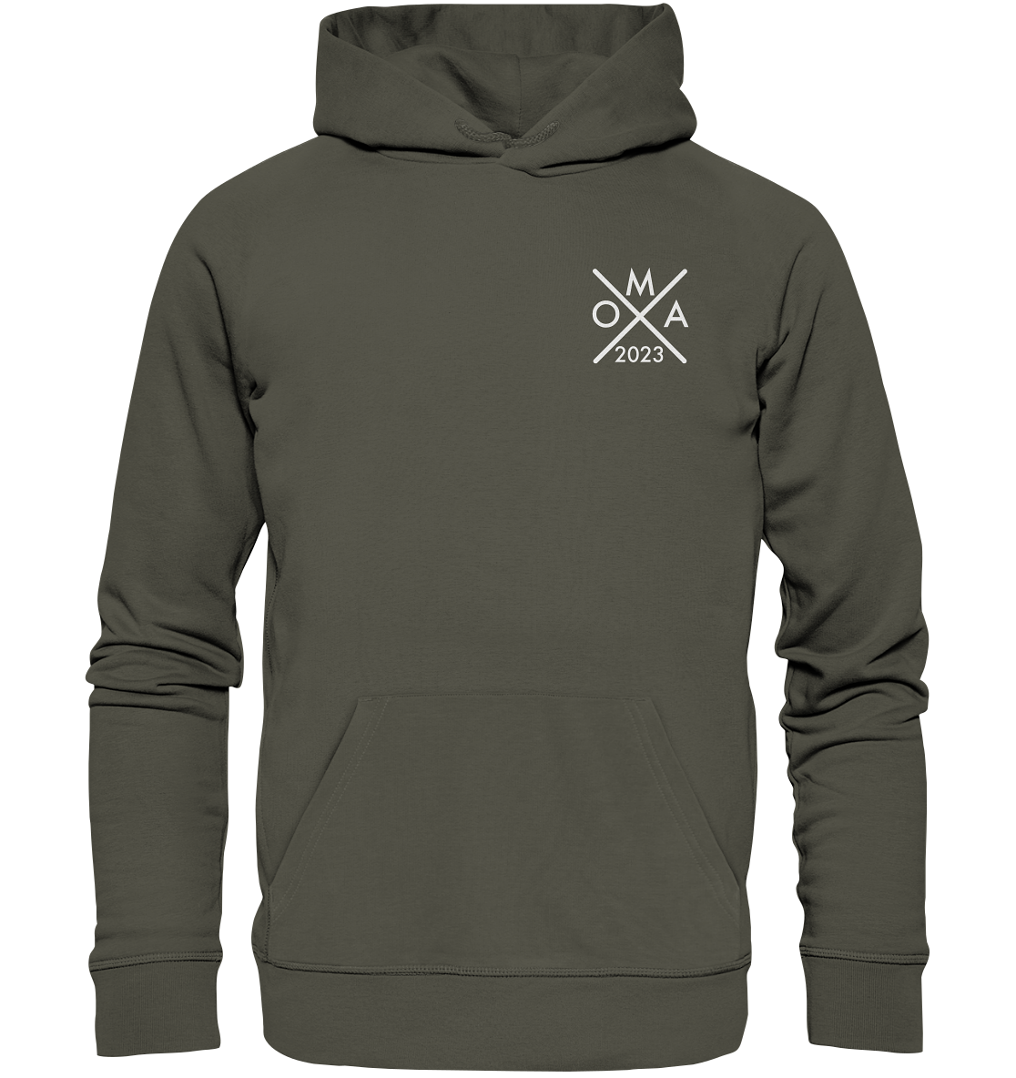 Organic Hoodie - Oma Monogram