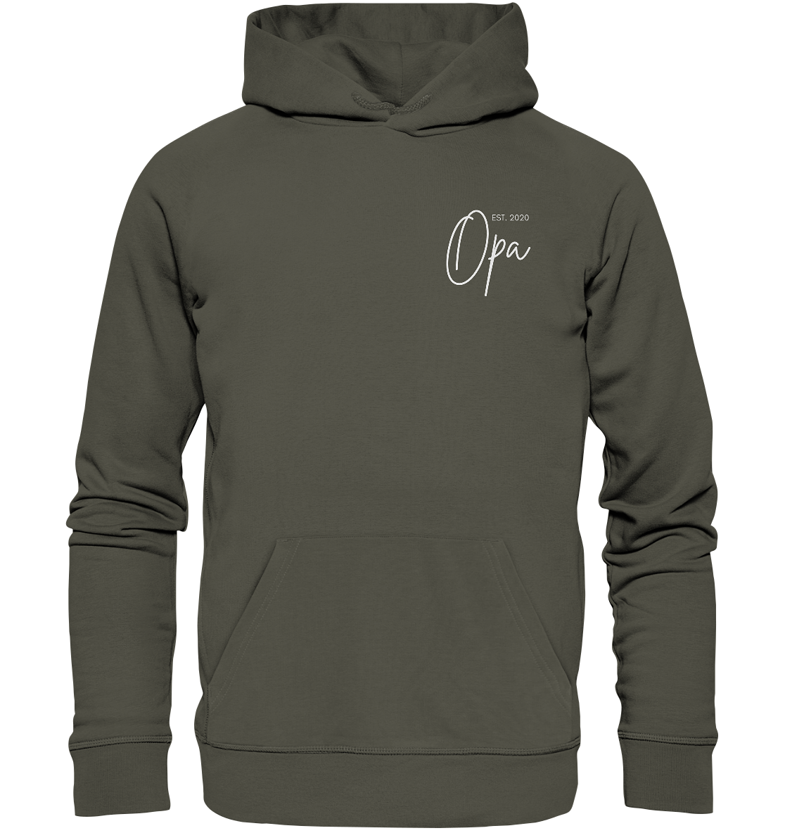 Organic Hoodie - Opa Kursiv