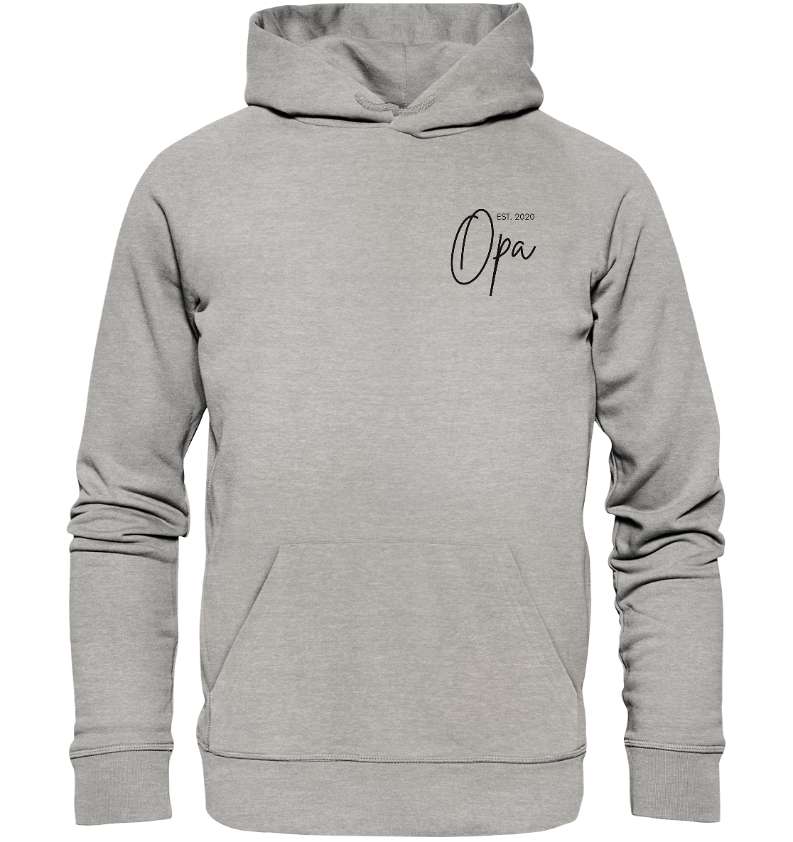 Organic Hoodie - Opa Kursiv