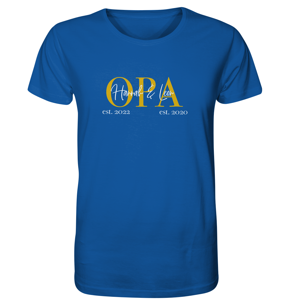 Organic Shirt - Opa Gold