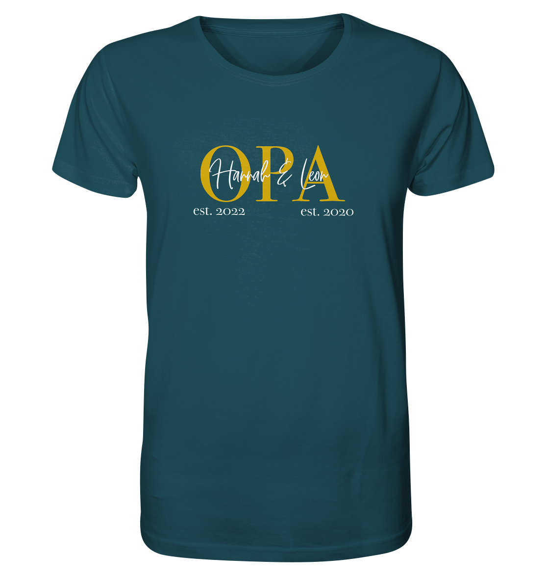 Organic Shirt - Opa Gold