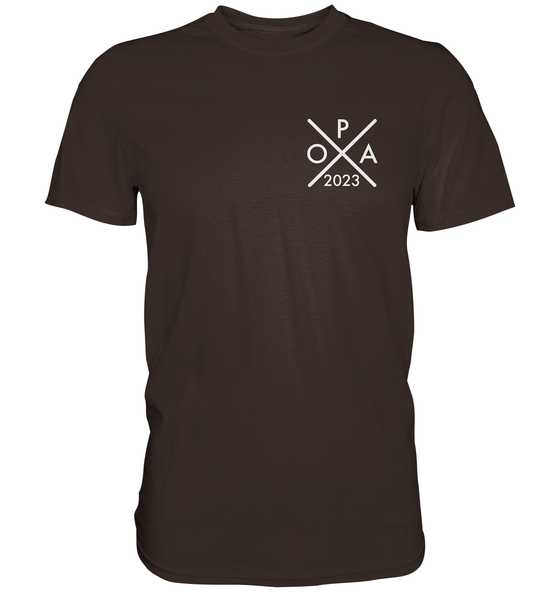 Ein Opa T-Shirt mit minimalistischem Design von ShirtDesire. Personalisierter Druck, hochwertige Materialien. Perfekt für stolze Opas, die ihren eigenen Stil ausdrücken möchten.