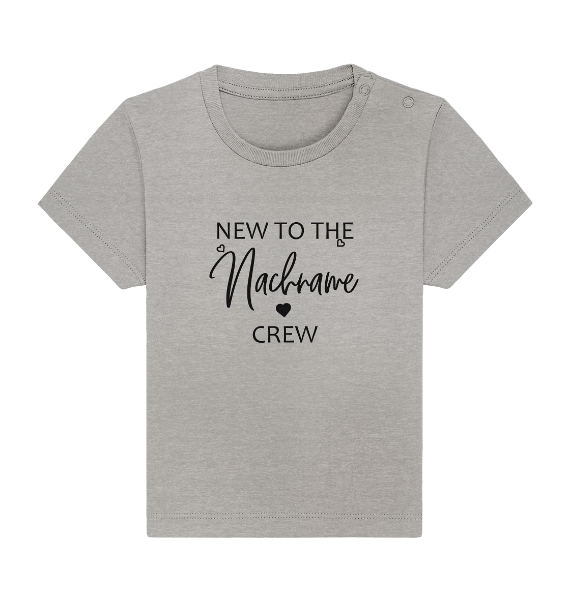 Organic Baby T-Shirt - New to the crew
