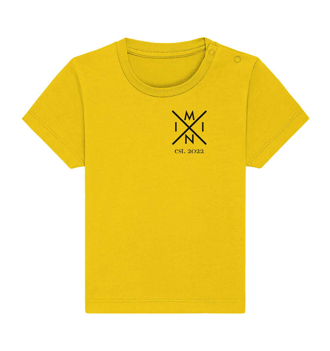 Organic Baby Shirt - MINI Monogram