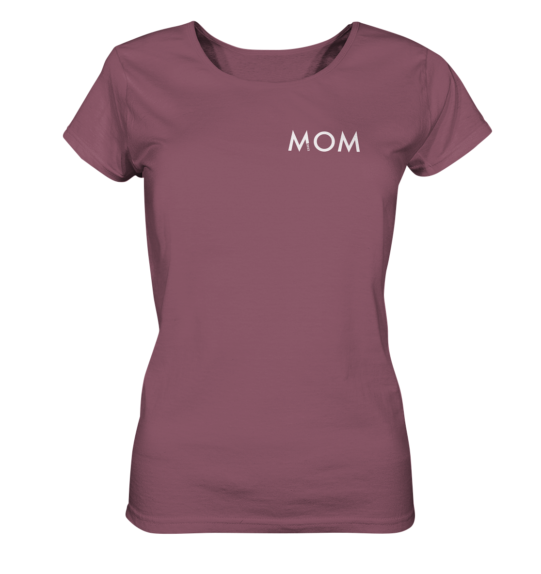 Ladies Organic Shirt - Mom Logo mit Jahr