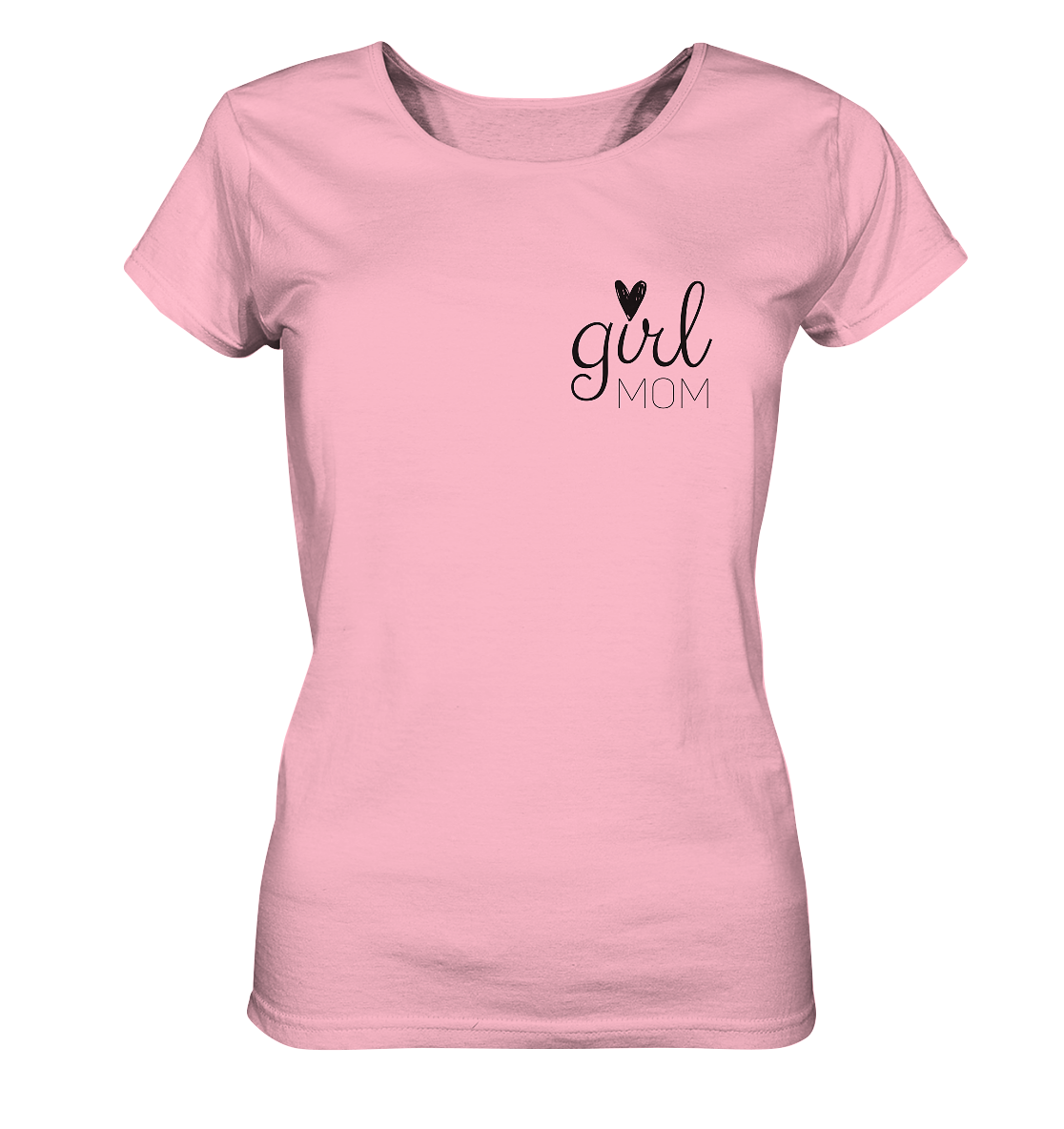 Ein Mama T-Shirt mit minimalistischem Design von ShirtDesire. Personalisierter Druck, hochwertige Materialien. Perfekt für stolze Mütter, die ihren eigenen Stil ausdrücken möchten.