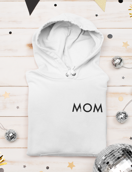 Hoodie - Mom Logo mit Jahr