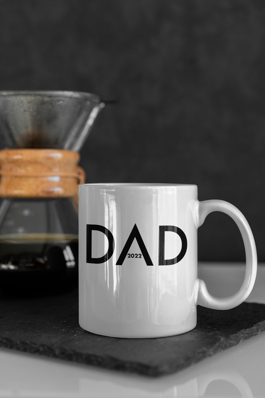 Tasse - Dad Logo mit Jahr