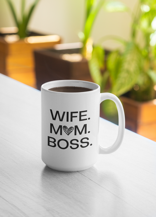 Tasse - Wife Mom Boss